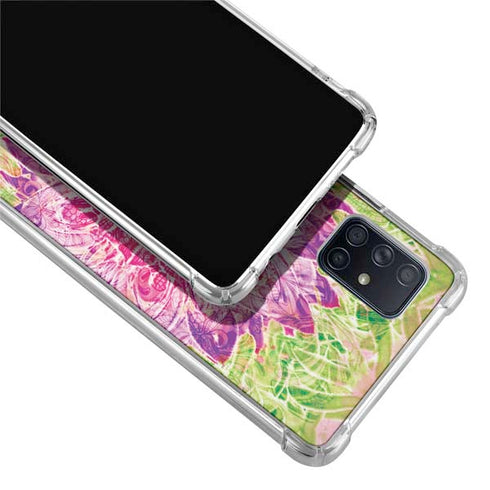 Ginseng Flower Galaxy A71 5G Clear Case