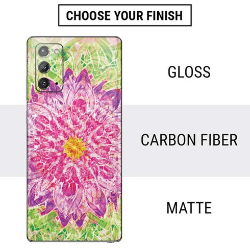 Ginseng Flower Galaxy Note20 5G Skin