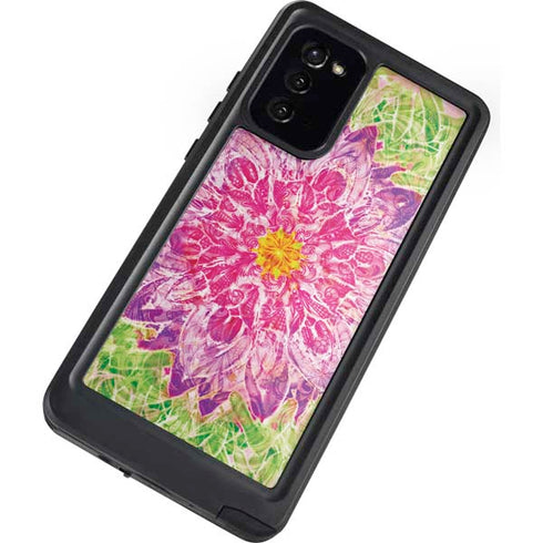 Ginseng Flower Galaxy Note20 5G Waterproof Case