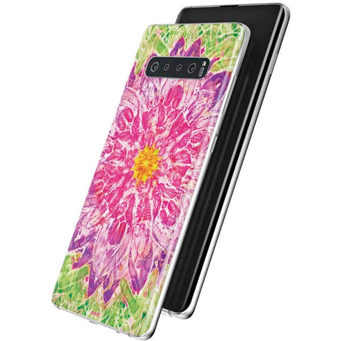 Ginseng Flower Galaxy S10 Skin