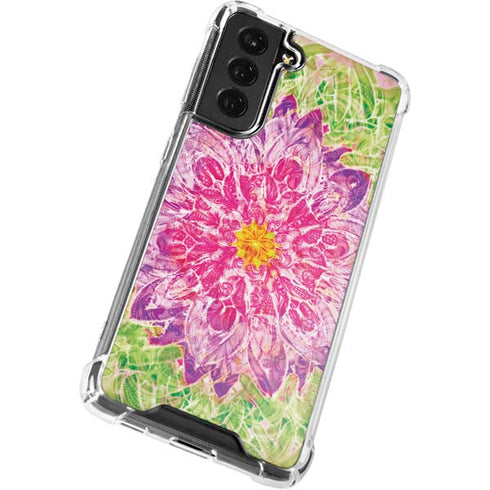 Ginseng Flower Galaxy S21 FE Clear Case