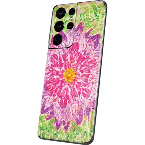 Ginseng Flower Galaxy S21 Ultra 5G Skin