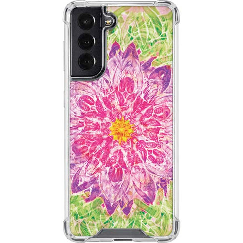 Ginseng Flower Galaxy S22 Clear Case