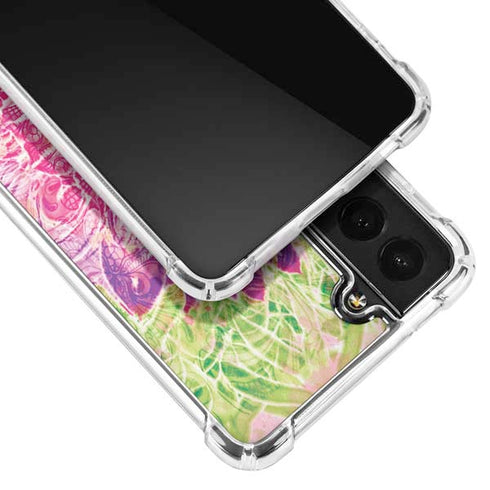 Ginseng Flower Galaxy S22 Plus Clear Case