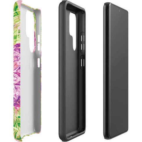 Ginseng Flower Galaxy S22 Ultra Pro Case
