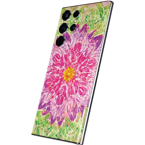 Ginseng Flower Galaxy S22 Ultra Skin