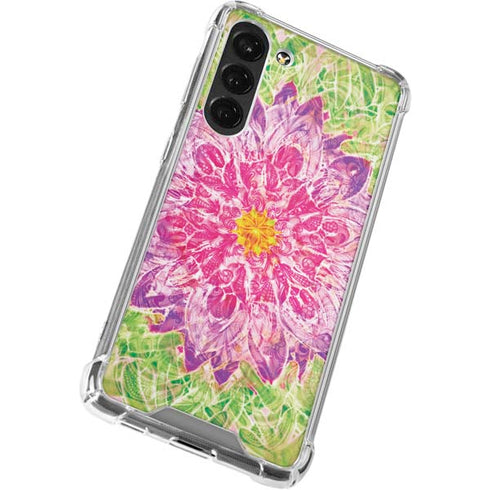 Ginseng Flower Galaxy S23 Plus Clear Case