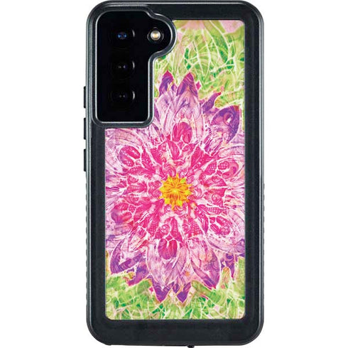 Ginseng Flower Galaxy S23 Plus Waterproof Case