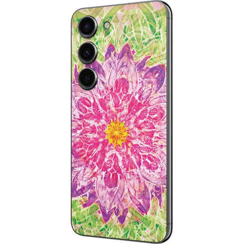 Ginseng Flower Galaxy S23 Skin