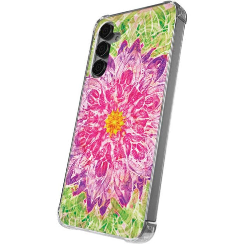 Ginseng Flower Galaxy S24 Plus Clear Case