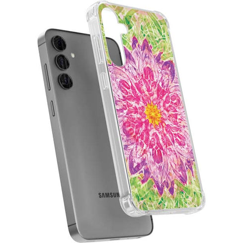 Ginseng Flower Galaxy S24 Plus Clear Case