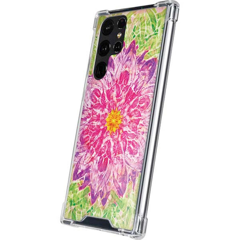 Ginseng Flower Galaxy S24 Ultra Clear Case