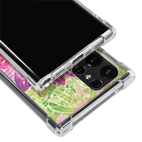 Ginseng Flower Galaxy S24 Ultra Clear Case