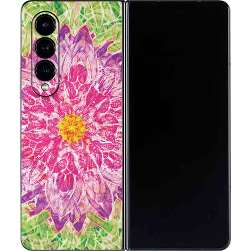 Ginseng Flower Galaxy Z Fold4 5G Skin