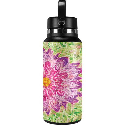 Ginseng Flower Hydro Flask 32oz Wide Mouth Skin