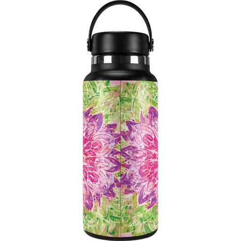 Ginseng Flower Hydro Flask 32oz Wide Mouth Skin