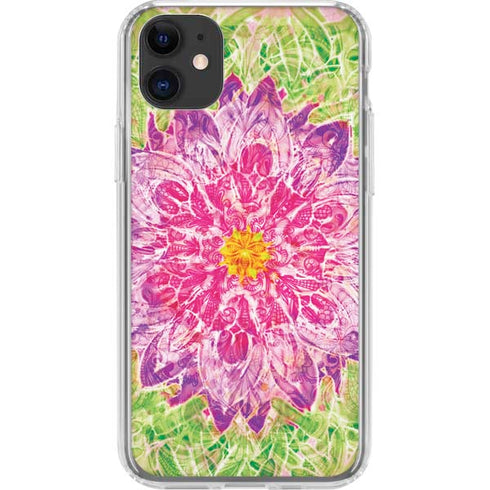 Ginseng Flower iPhone 11 Clear Case