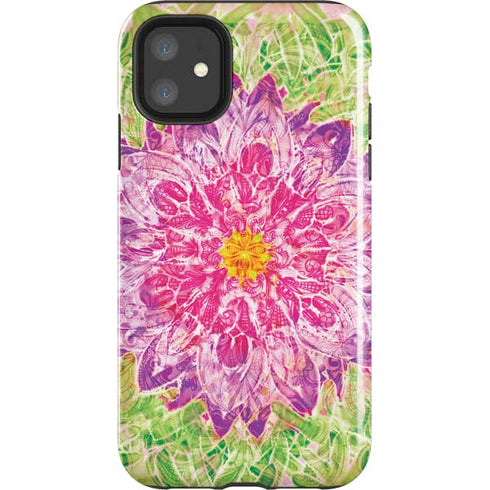 Ginseng Flower iPhone 11 Impact Case