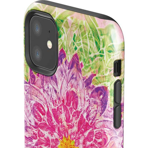 Ginseng Flower iPhone 11 Impact Case