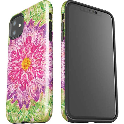 Ginseng Flower iPhone 11 Impact Case
