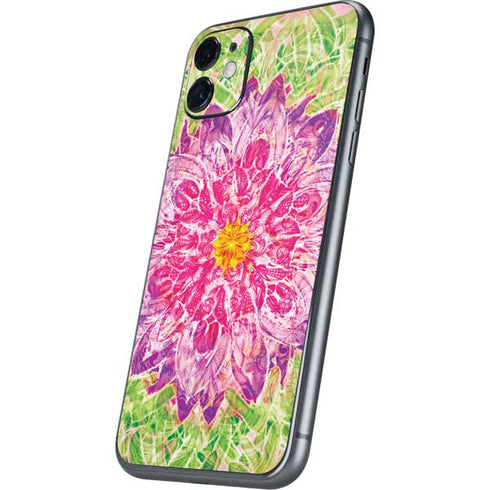 Ginseng Flower iPhone 11 Skin