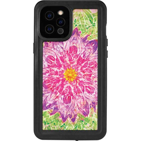 Ginseng Flower iPhone 12 Pro Max Waterproof Case