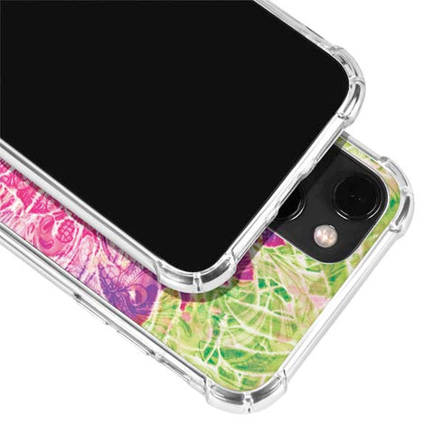 Ginseng Flower iPhone 13 Mini Clear Case