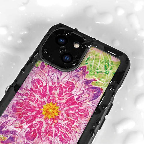 Ginseng Flower iPhone 13 Mini Waterproof Case