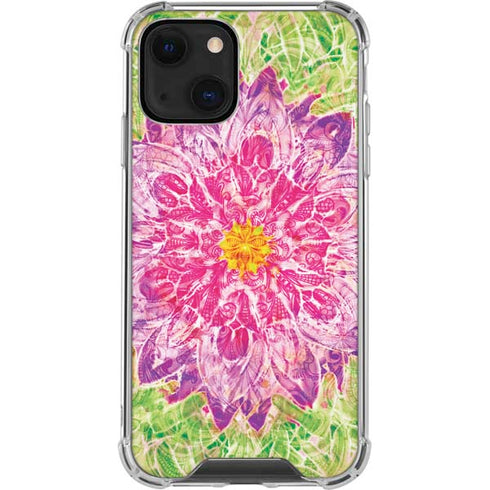 Ginseng Flower iPhone 14 Clear Case