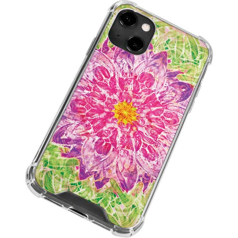 Ginseng Flower iPhone 14 Clear Case