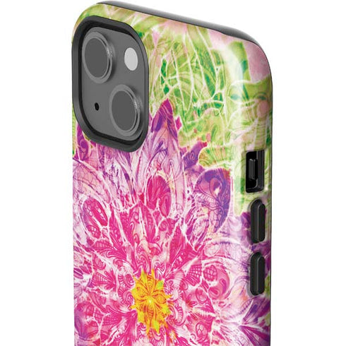 Ginseng Flower iPhone 15 Plus Impact Case