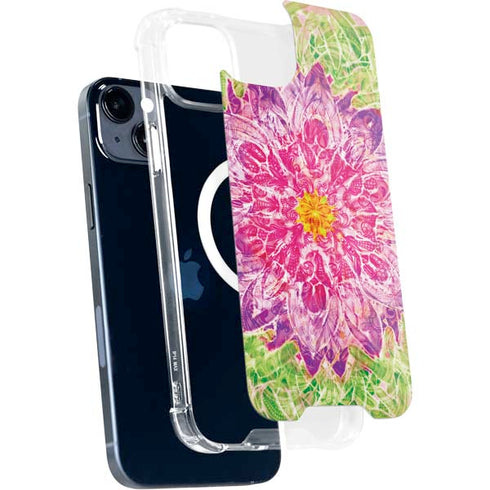 Ginseng Flower iPhone 15 Plus MagSafe Case