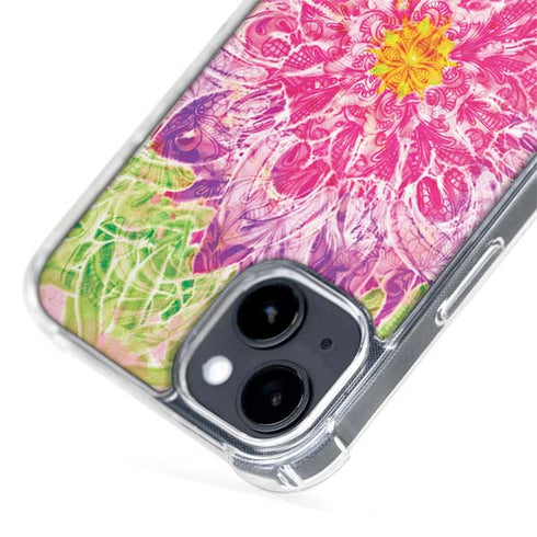 Ginseng Flower iPhone 15 Plus MagSafe Case