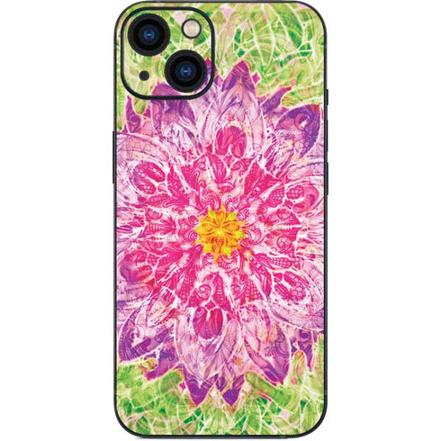 Ginseng Flower iPhone 14 Plus Skin