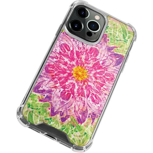 Ginseng Flower iPhone 15 Pro Max Clear Case