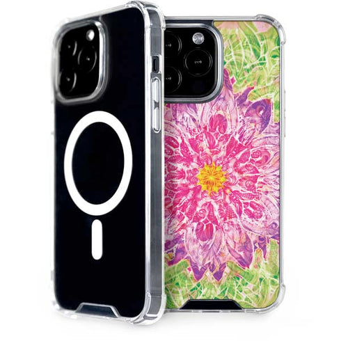 Ginseng Flower iPhone 15 Pro Max MagSafe Case