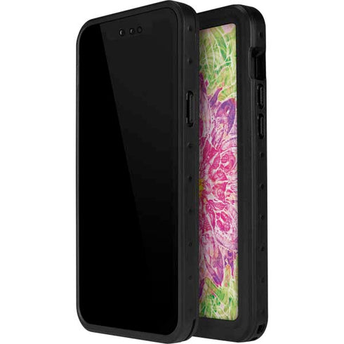 Ginseng Flower iPhone 14 Pro Max Waterproof Case