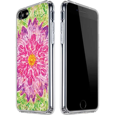 Ginseng Flower iPhone SE (2nd & 3rd Gen) Clear Case