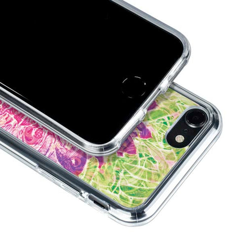 Ginseng Flower iPhone SE (2nd & 3rd Gen) Clear Case