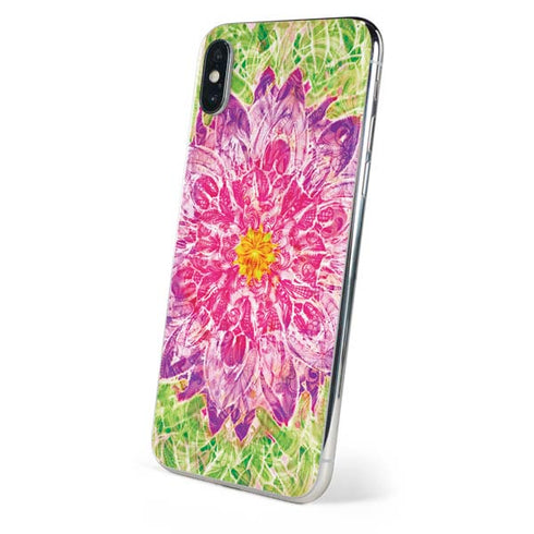 Ginseng Flower iPhone X Skin