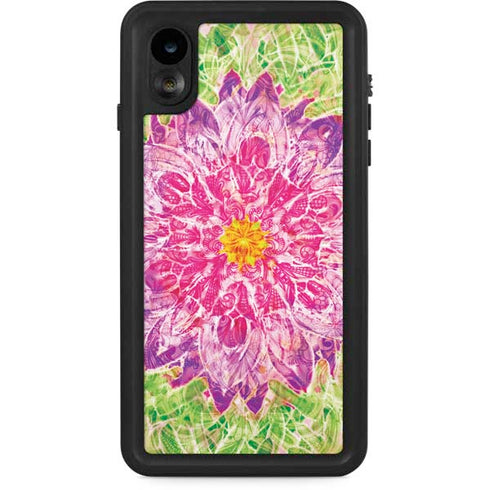 Ginseng Flower iPhone XR Waterproof Case