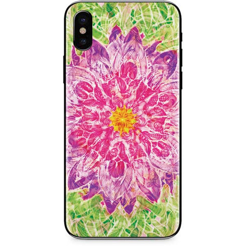 Ginseng Flower iPhone XS Skin