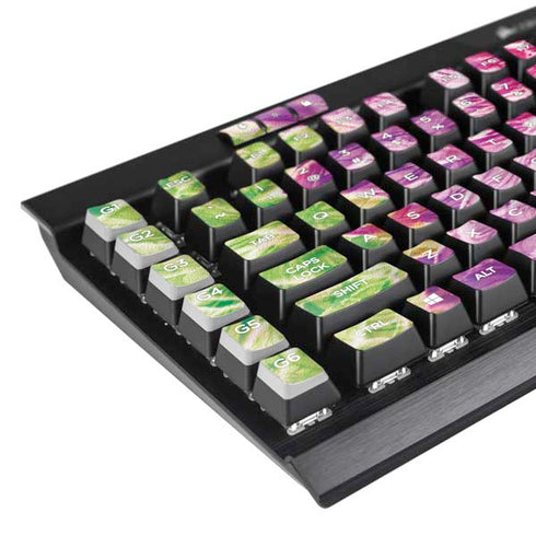 Ginseng Flower K95 RGB PLATINUM Mechanical Gaming Keyboard Skin