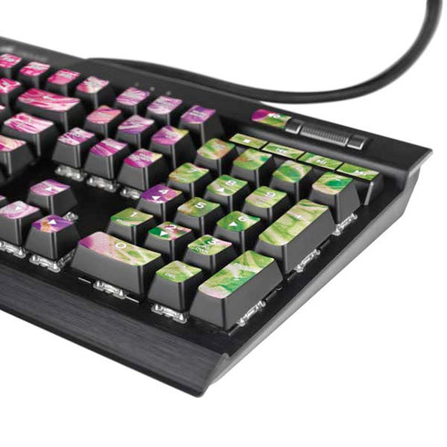 Ginseng Flower K95 RGB PLATINUM Mechanical Gaming Keyboard Skin