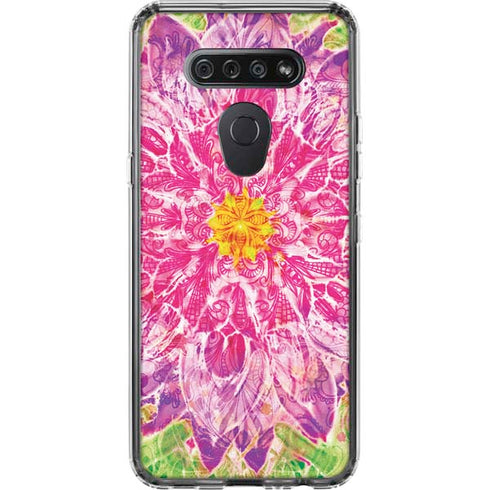 Ginseng Flower LG K51/Q51 Clear Case