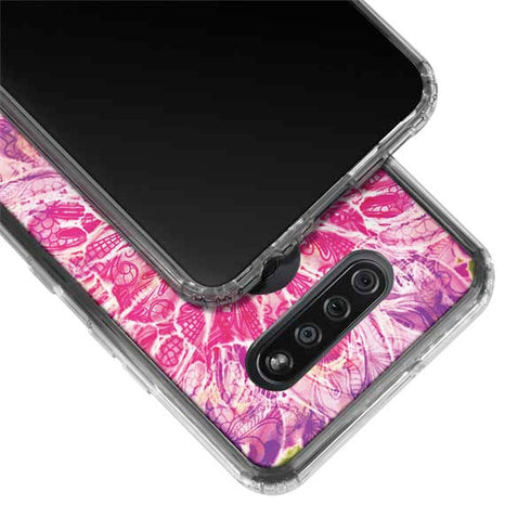 Ginseng Flower LG K51/Q51 Clear Case