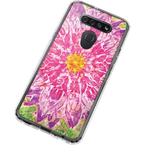 Ginseng Flower LG K51/Q51 Clear Case
