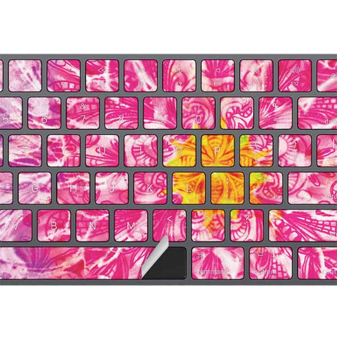 Ginseng Flower Magic Keyboard with Numeric Keypad Skin