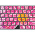 Ginseng Flower Magic Keyboard with Numeric Keypad Skin