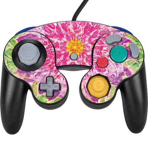 Ginseng Flower Nintendo GameCube Controller Skin